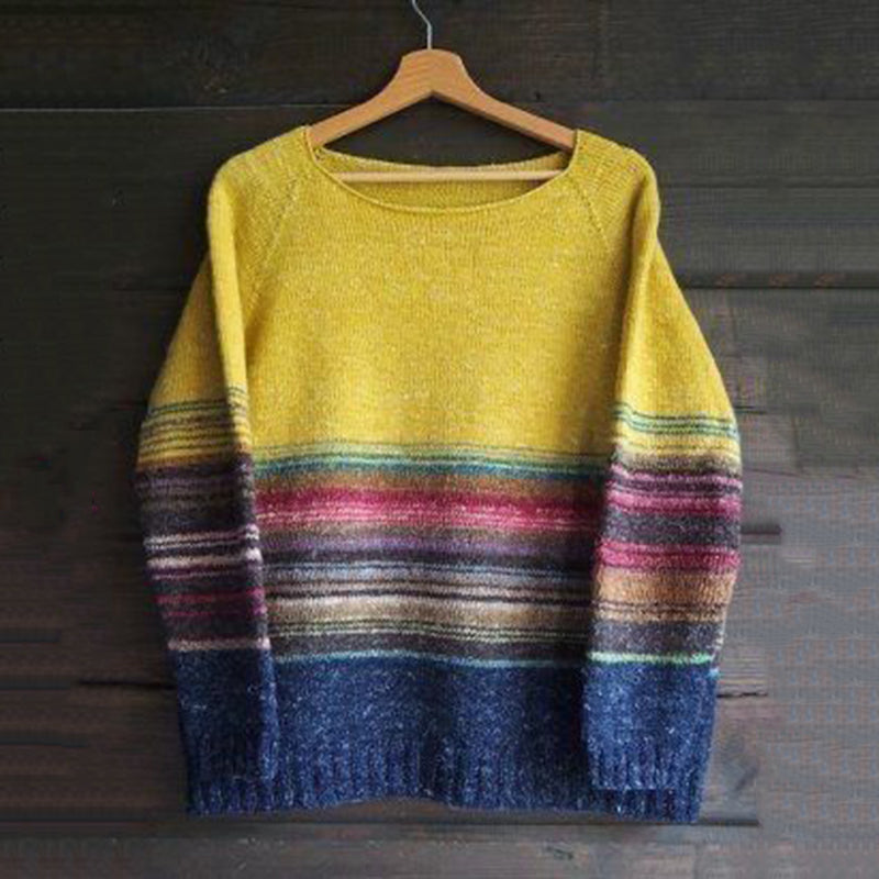 Easy Striped Sweater
