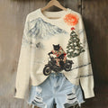 Weekend Buttoned Sweater