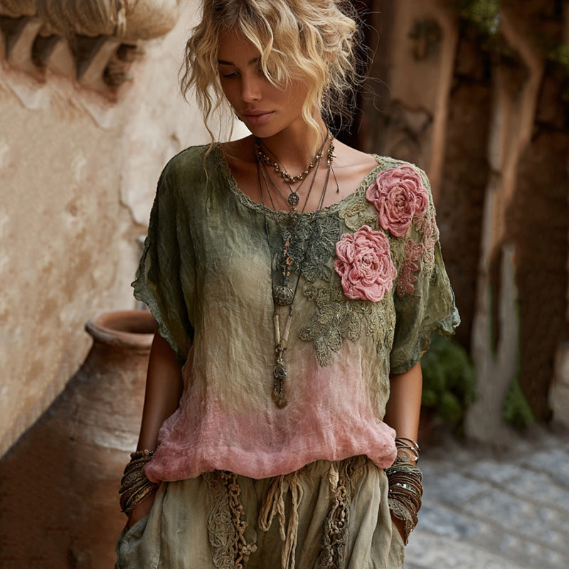 Relaxed Long-Sleeve Shirt