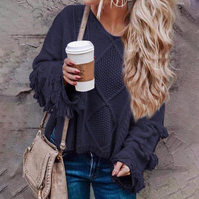 Casual Ribbed Sweater