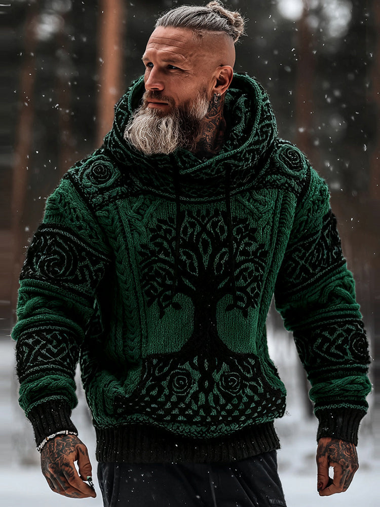 Warm Buttoned Sweater