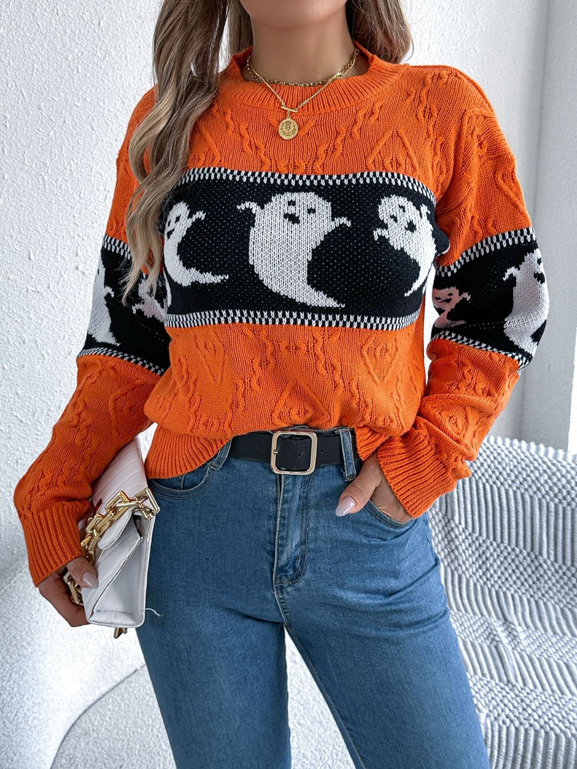 Easy Cropped Sweater