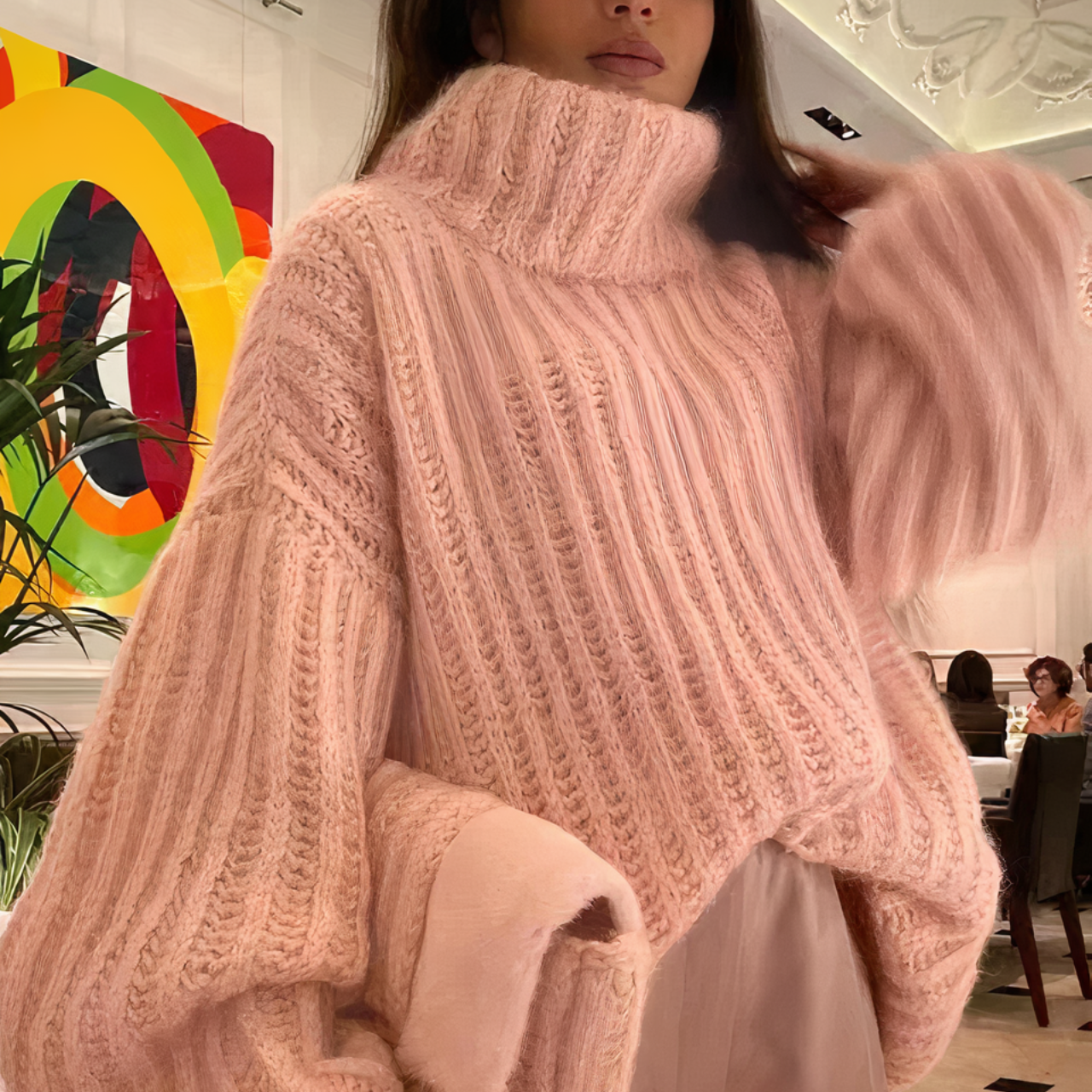 Cozy Cropped Sweater