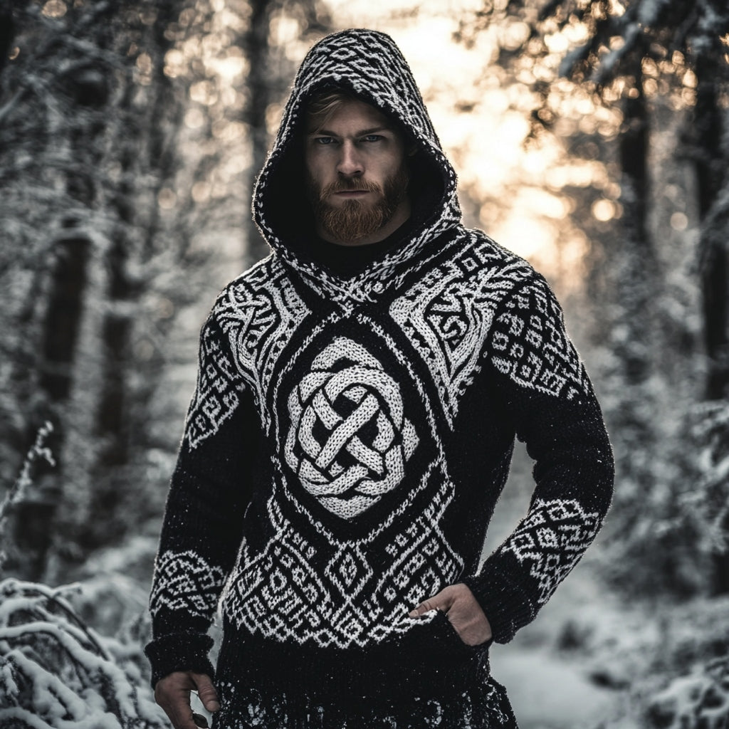 Textured Cable Sweater
