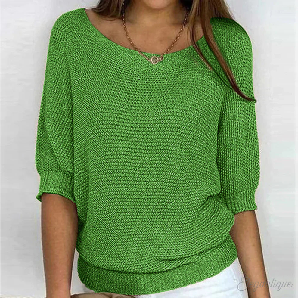 Everyday Buttoned Sweater