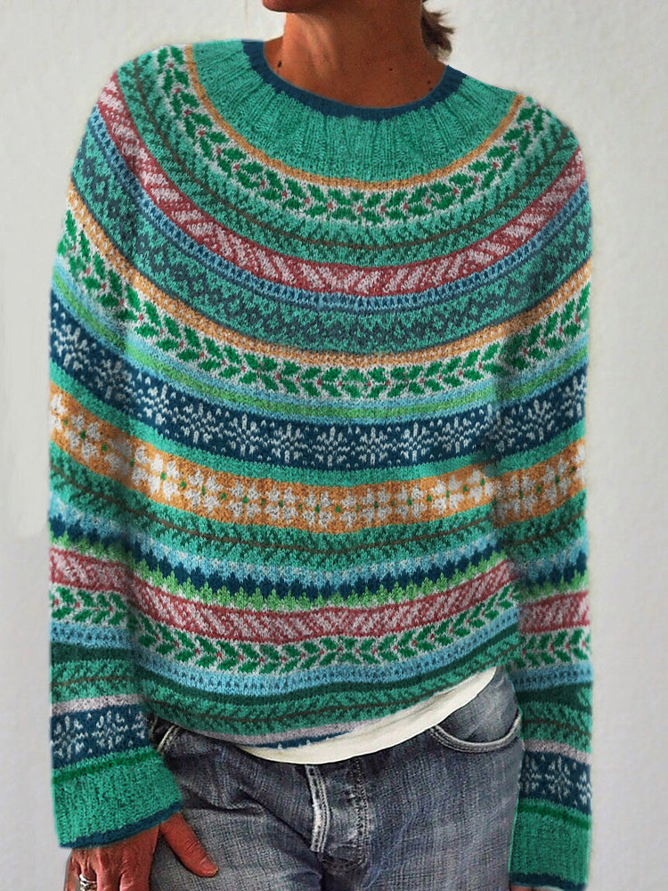 Relaxed V-Neck Sweater