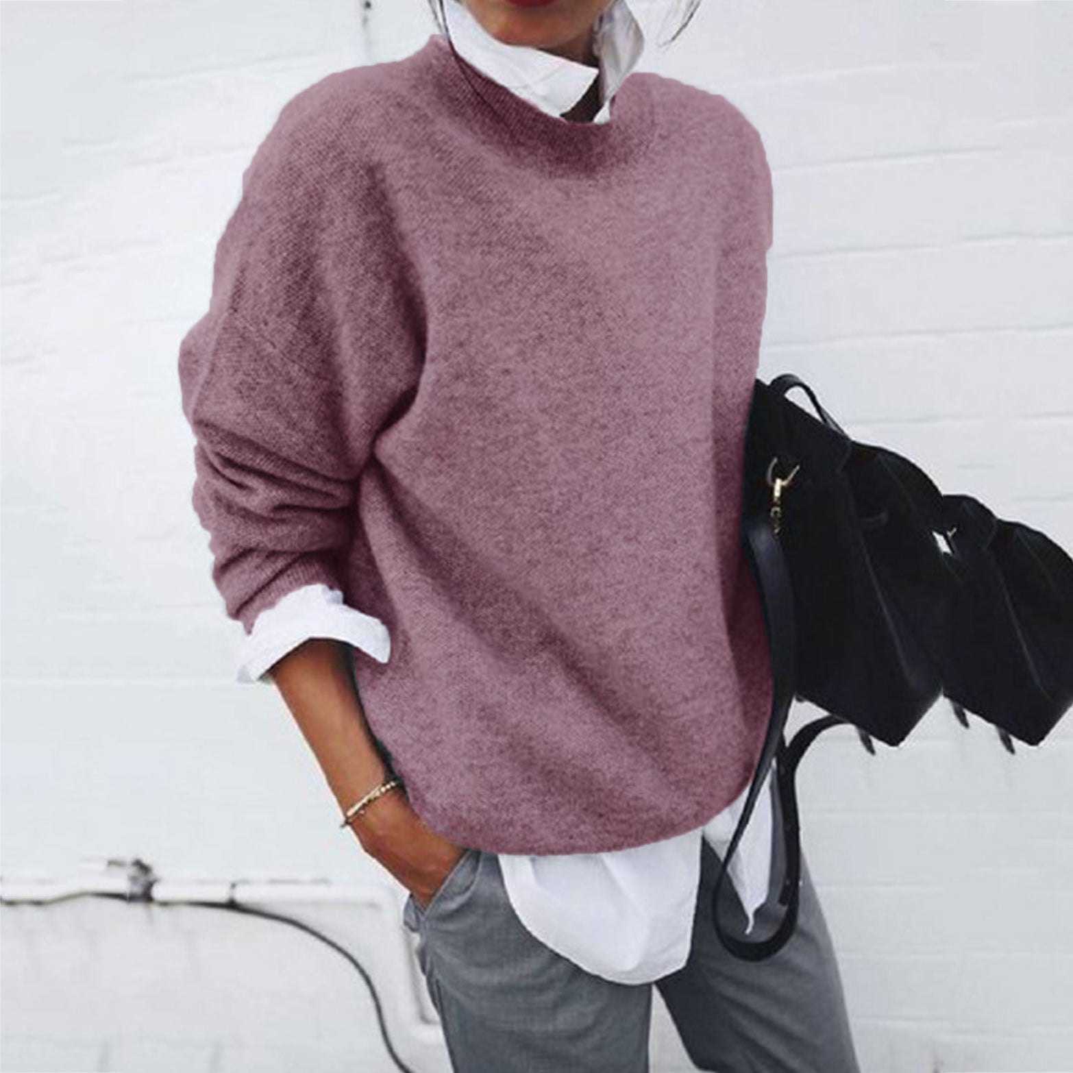 Weekend Ribbed Sweater