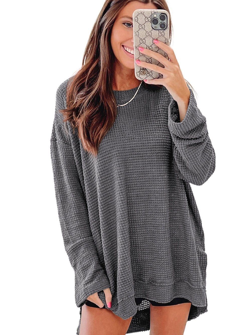 Casual Ribbed Sweater