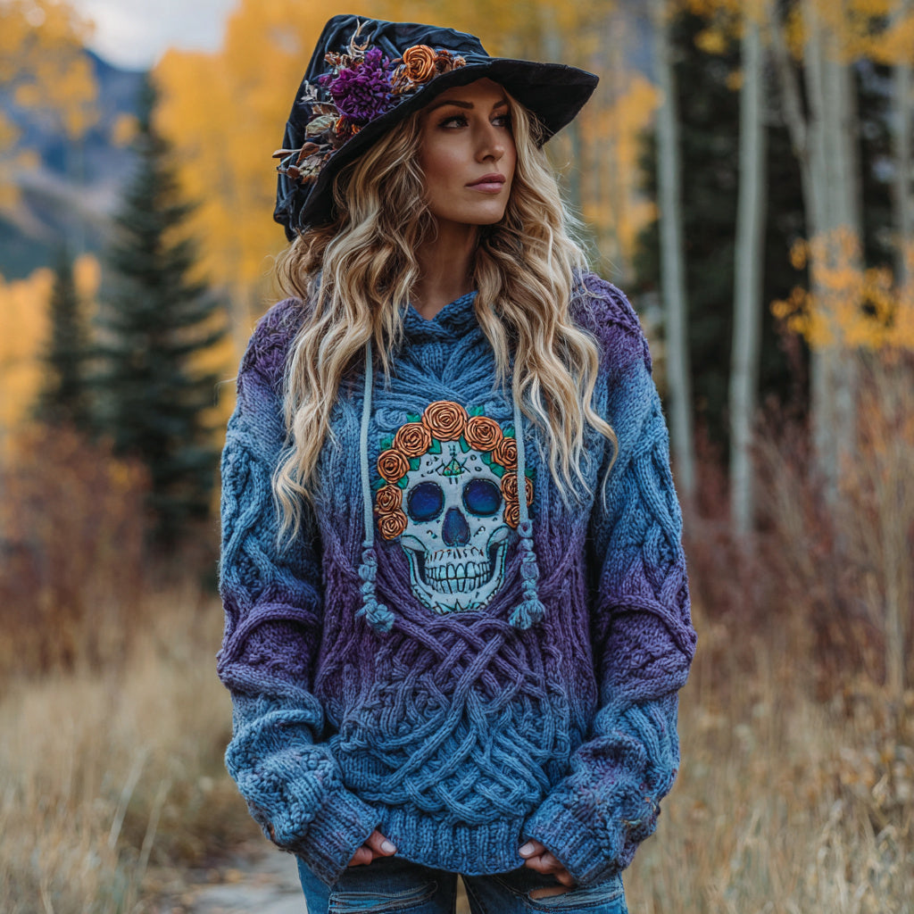 Cozy Buttoned Sweater