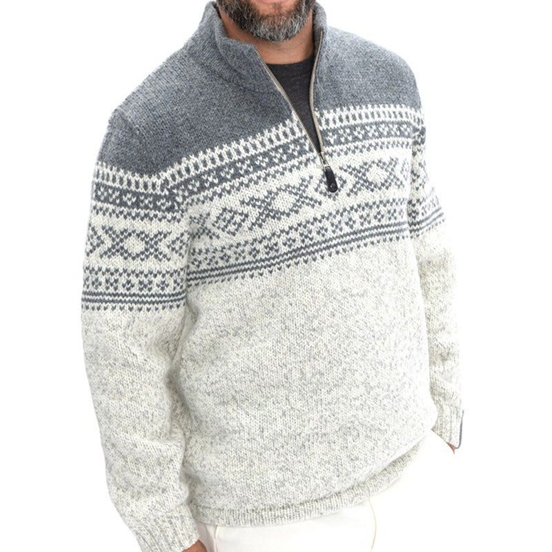 Textured Cable Sweater