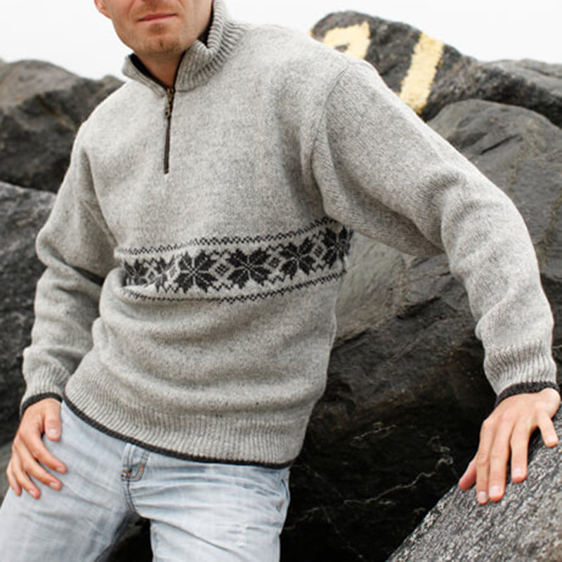 Weekend Buttoned Sweater
