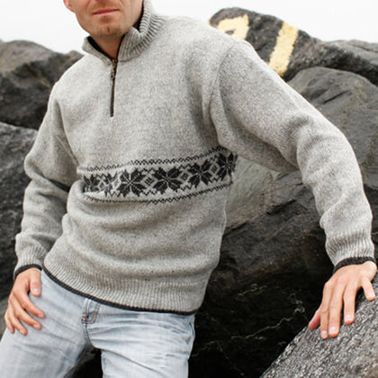Weekend Buttoned Sweater