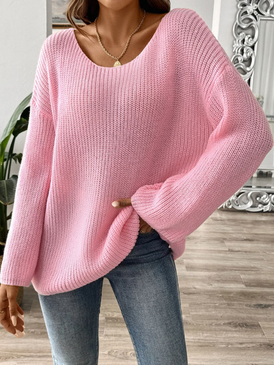 Weekend Ribbed Sweater
