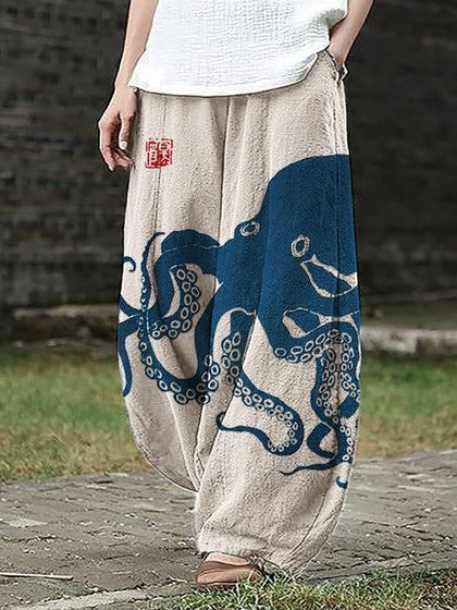 Relaxed Denim Pants
