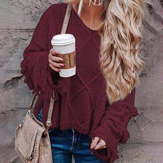 Casual Ribbed Sweater
