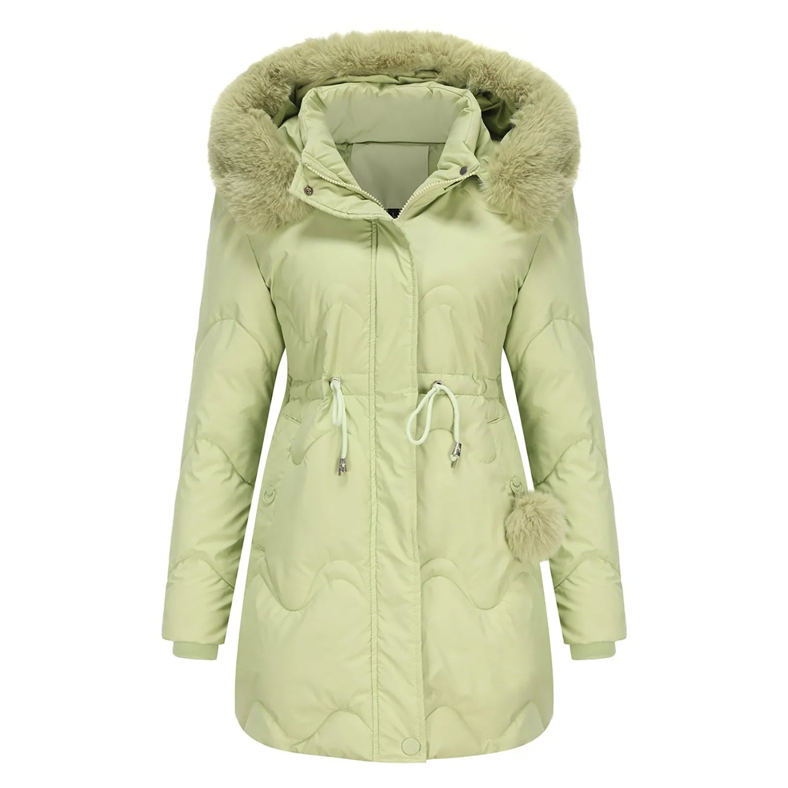 Soft Buttoned Coat