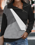 Textured Striped Sweater