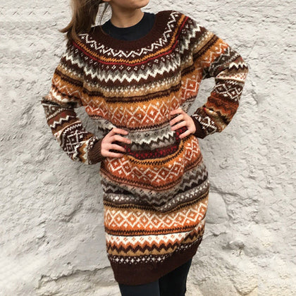 Warm Striped Sweater