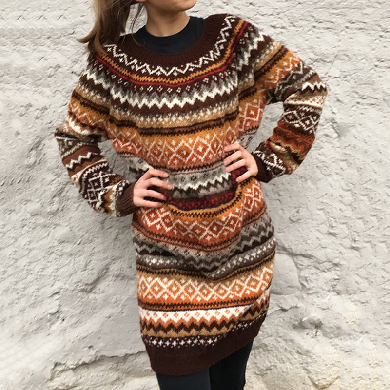Warm Striped Sweater