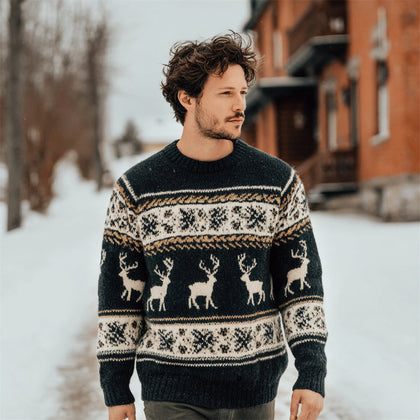 Casual Cropped Sweater