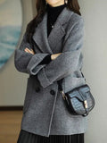 Warm Buttoned Coat