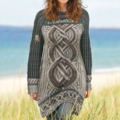 Textured Buttoned Sweater