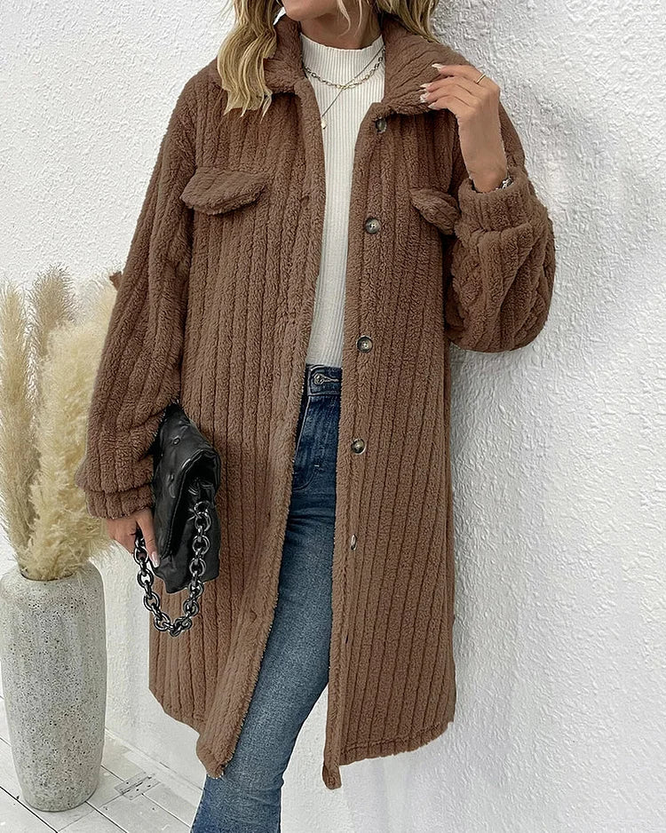 Classic Double-Breasted Coat