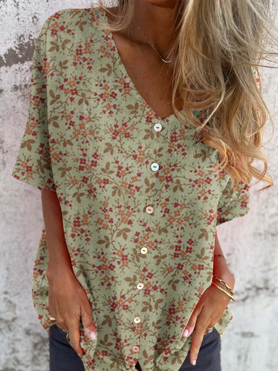 Summer Short-Sleeve Shirt