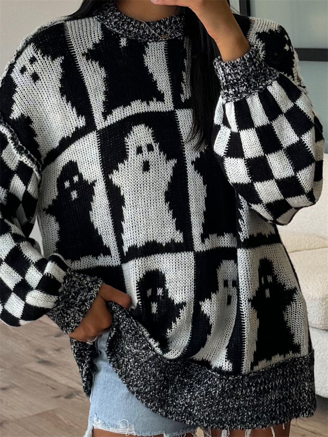 Warm Ribbed Sweater