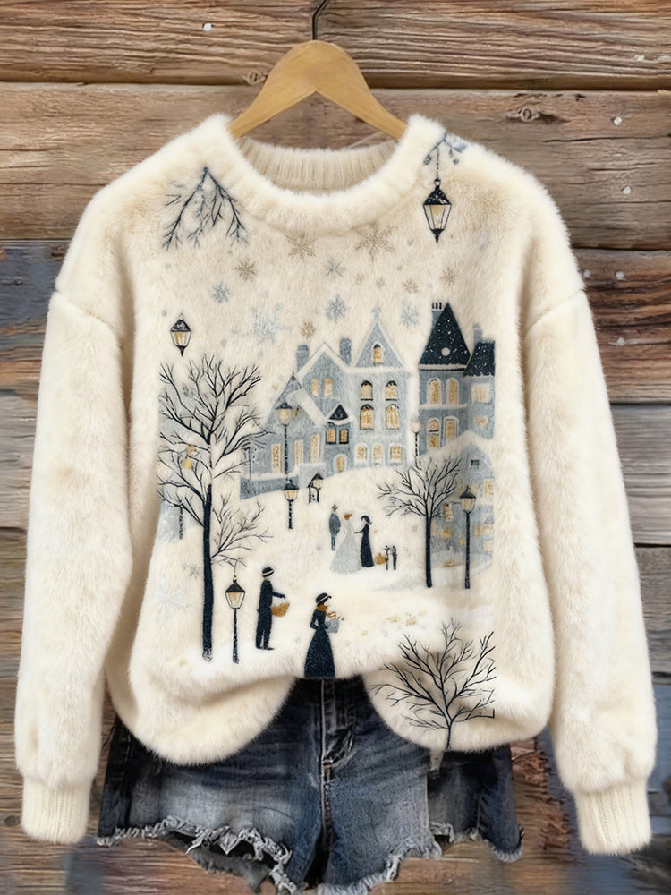 Relaxed Cable Sweater