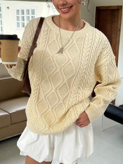 Relaxed Textured Sweater