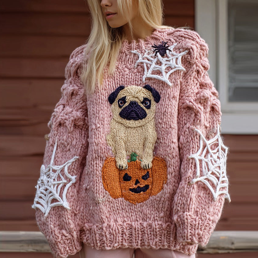 Textured Oversized Sweater