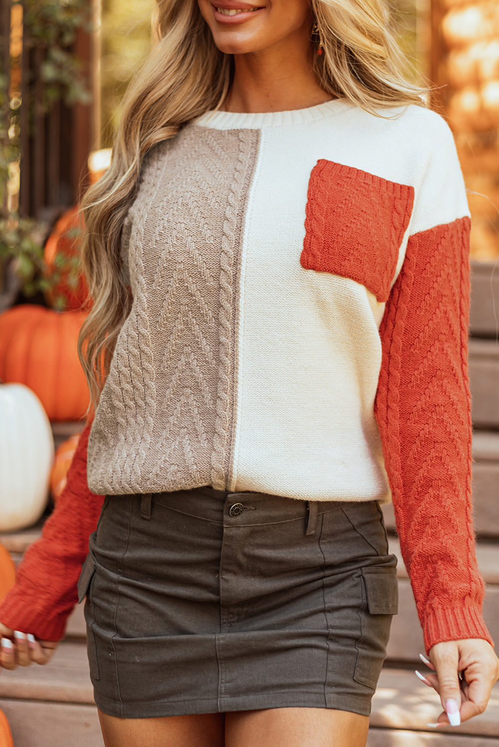 Warm Buttoned Sweater