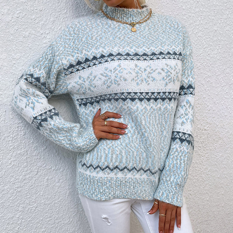 Casual Cropped Sweater