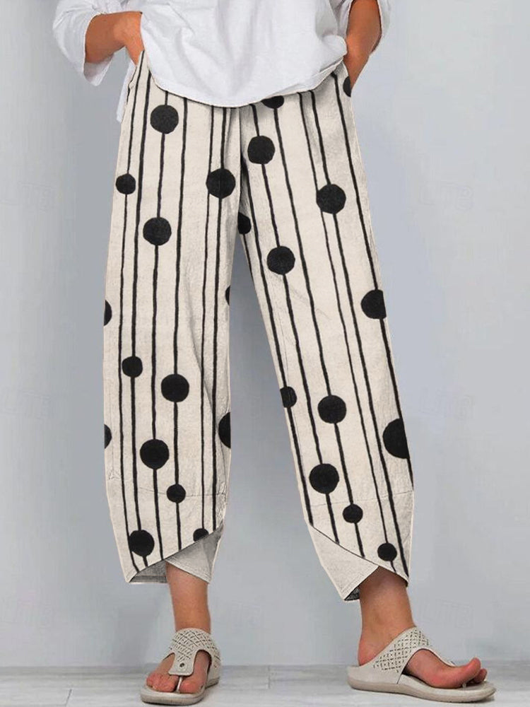 Natural Belted Pants