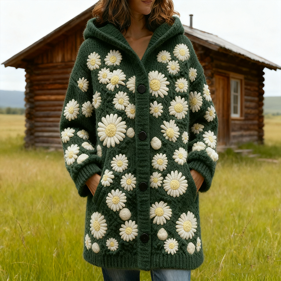 Casual Buttoned Sweater