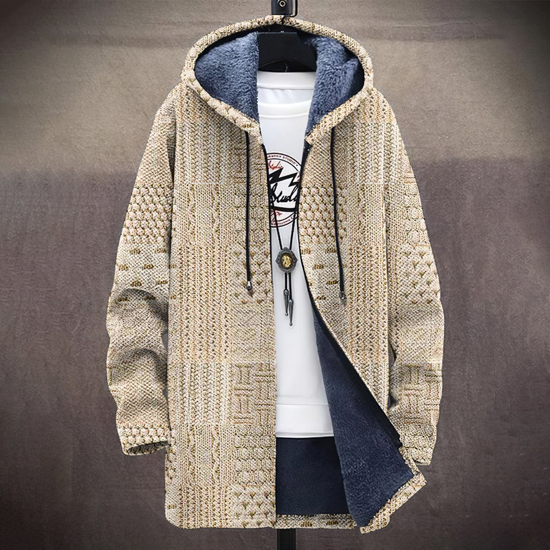 Layered Oversized Coat
