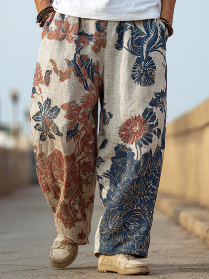 Natural Cropped Pants