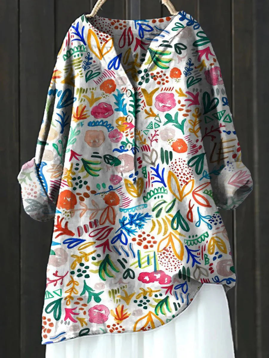 Relaxed Printed Shirt