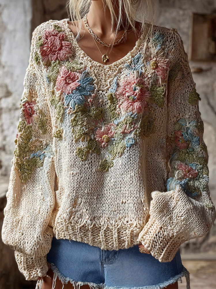 Soft Cropped Sweater