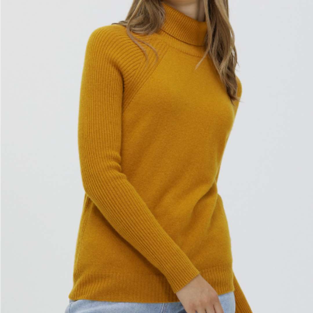 Textured Buttoned Sweater