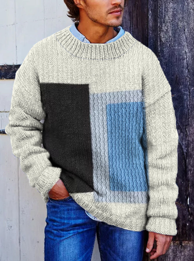 Warm Buttoned Sweater