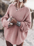 Textured Buttoned Sweater
