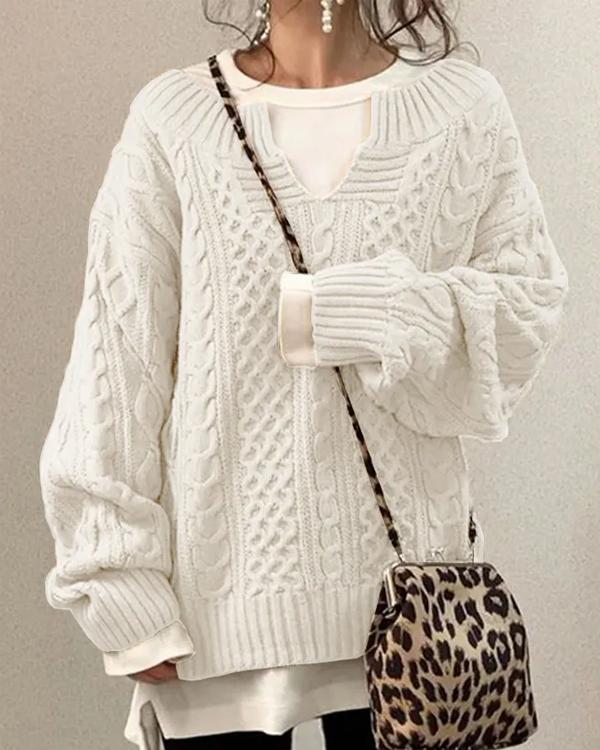 Warm Knit Sweater
