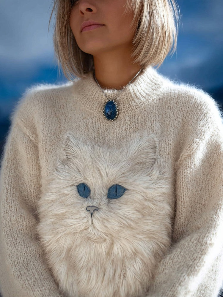 Easy Cropped Sweater