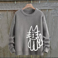 Casual V-Neck Sweater