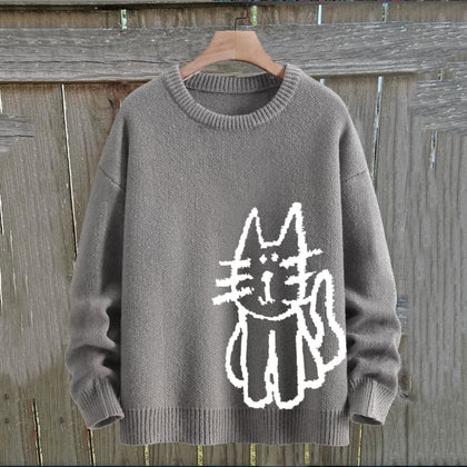 Casual V-Neck Sweater