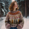Cozy Buttoned Sweater