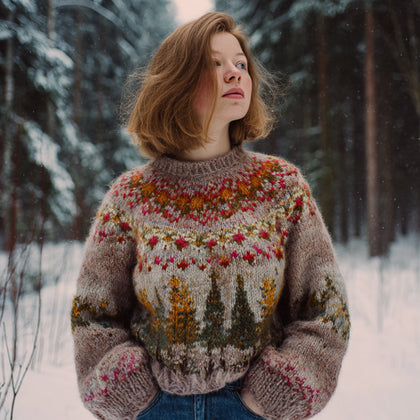 Cozy Buttoned Sweater