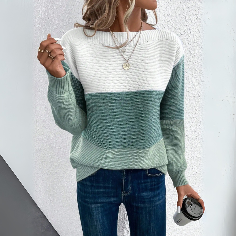 Easy Buttoned Sweater